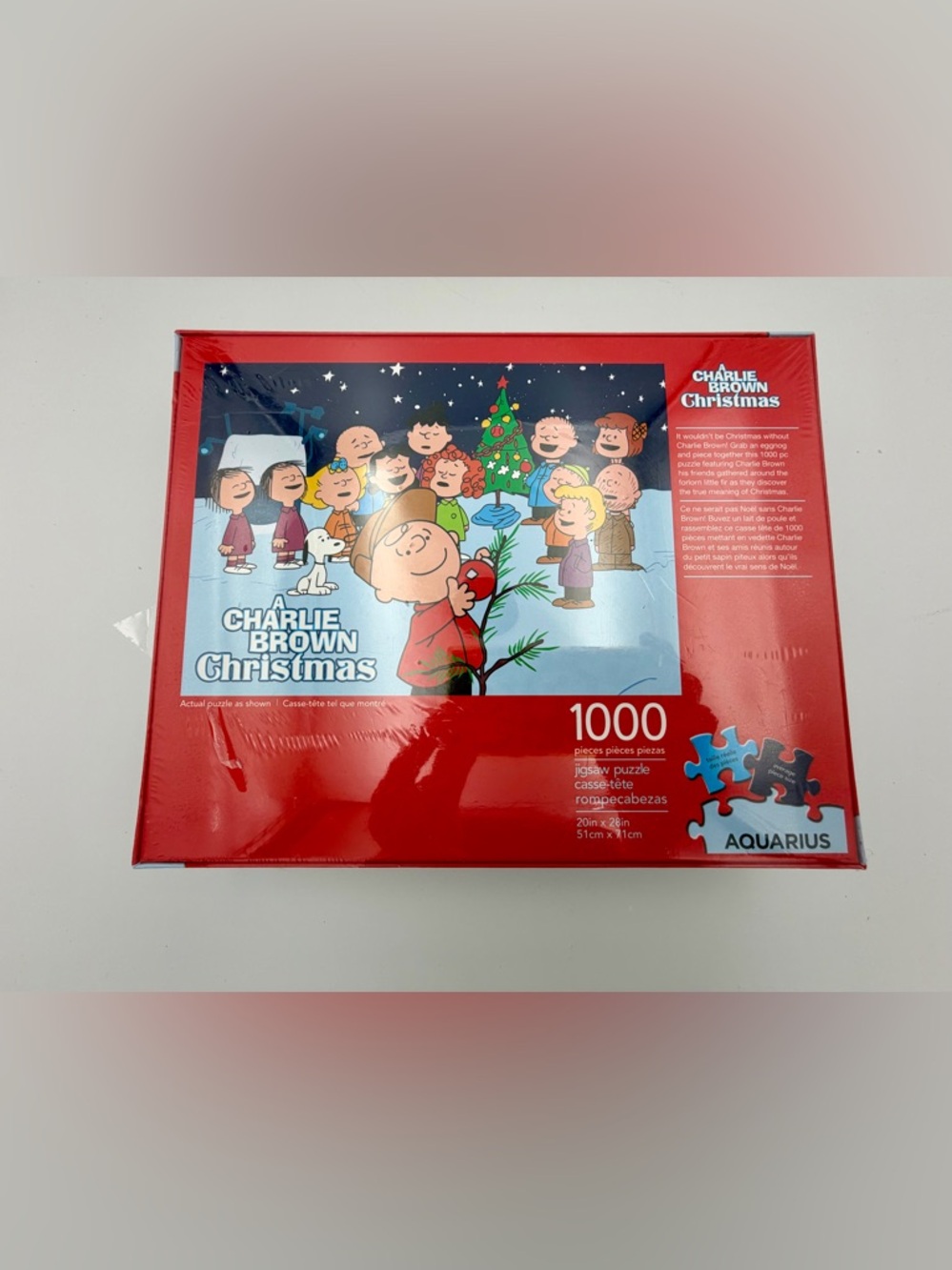 A Charlie Brown Christmas Puzzle - Peanuts Holiday Scene (Multi) - Picture 2 of 3